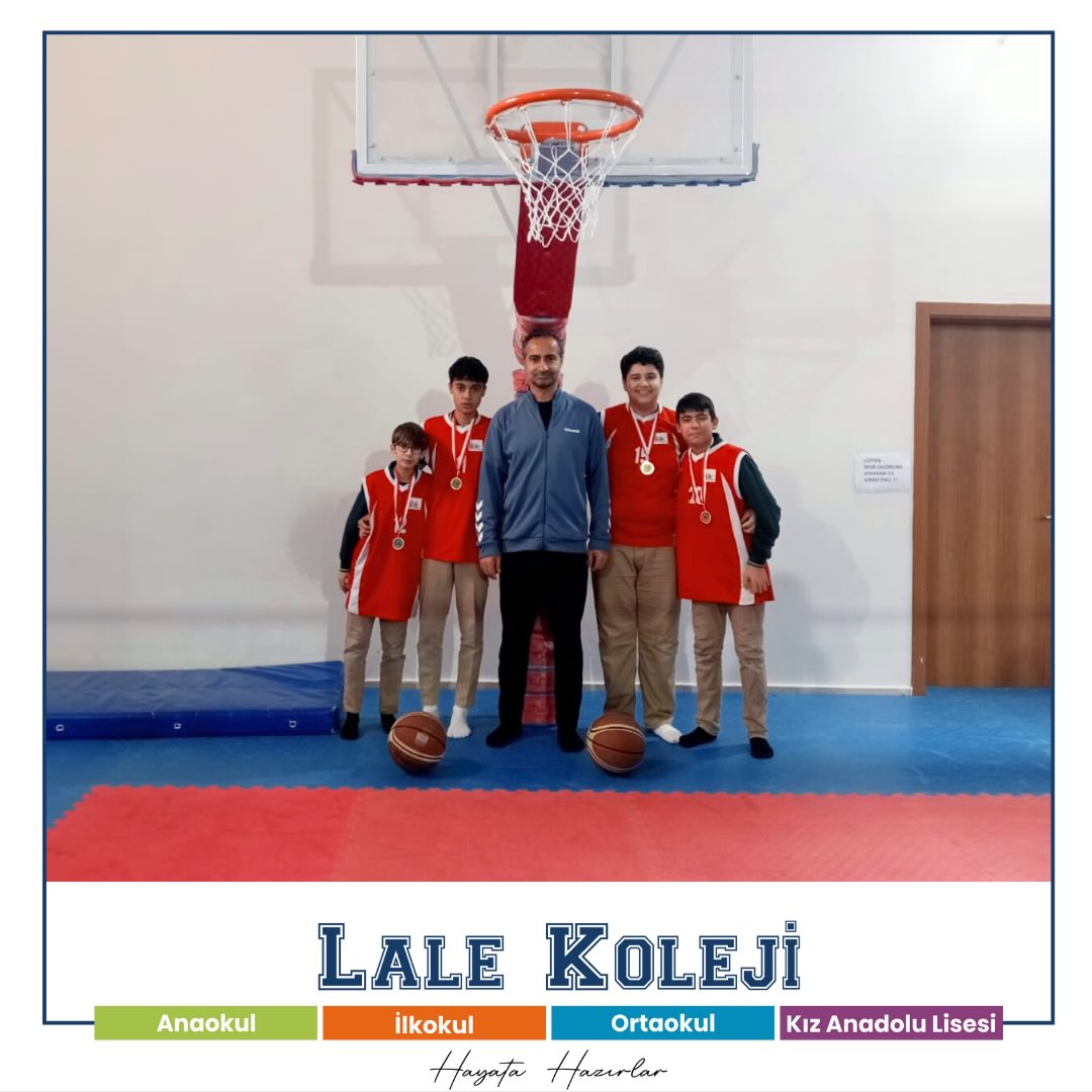 Lale Koleji Ortaokul 3’e 3 Basketbol Turnuvası Şampiyonu
